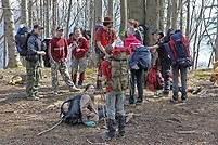 Ćwiczenia terenowe Bieszczady-Otryt-Połonina Wetlińska-Mała Rawka-kwiecien 2011