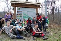 Ćwiczenia terenowe Bieszczady-Otryt-Połonina Wetlińska-Mała Rawka-kwiecien 2011