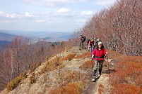 Ćwiczenia terenowe Bieszczady-Otryt-Połonina Wetlińska-Mała Rawka-kwiecien 2011