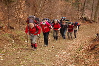 Ćwiczenia terenowe Bieszczady-Otryt-Połonina Wetlińska-Mała Rawka-kwiecien 2011